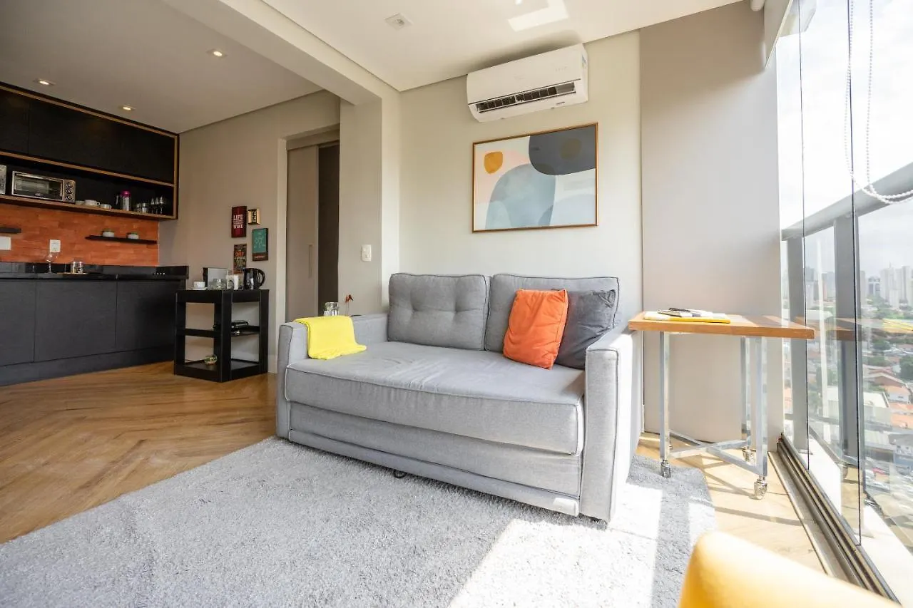 Studio em localização incrível, com garagem, piscina e academia - Vila Olímpia Apartamento São Paulo 0*,  Brasil