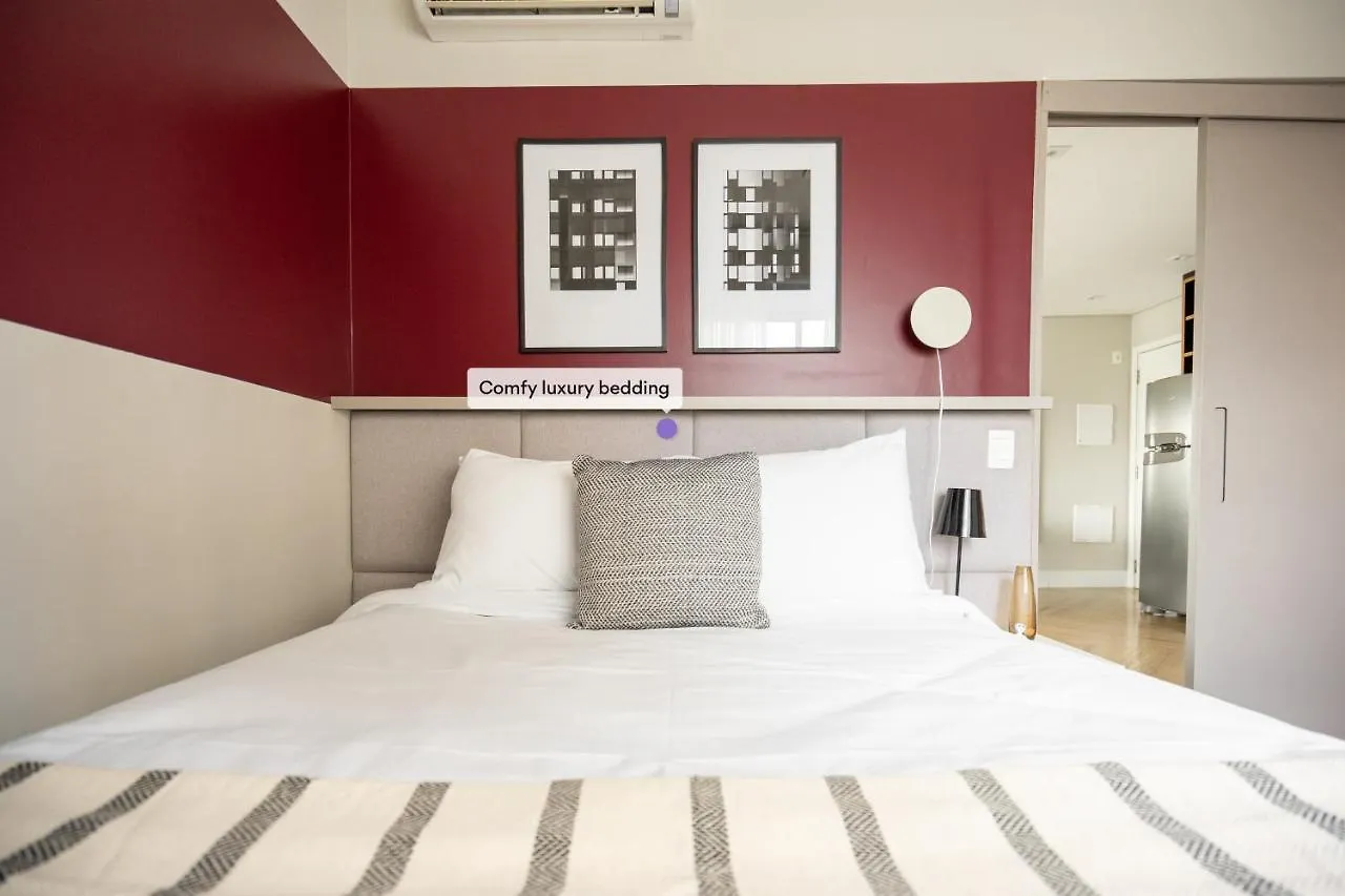 Studio em localização incrível, com garagem, piscina e academia - Vila Olímpia Apartamento São Paulo