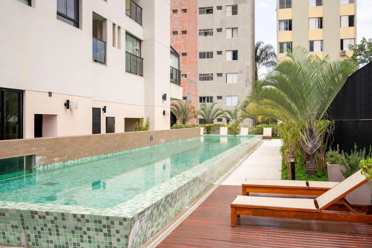 Studio em localização incrível, com garagem, piscina e academia - Vila Olímpia Apartamento São Paulo 0*,  Brasil